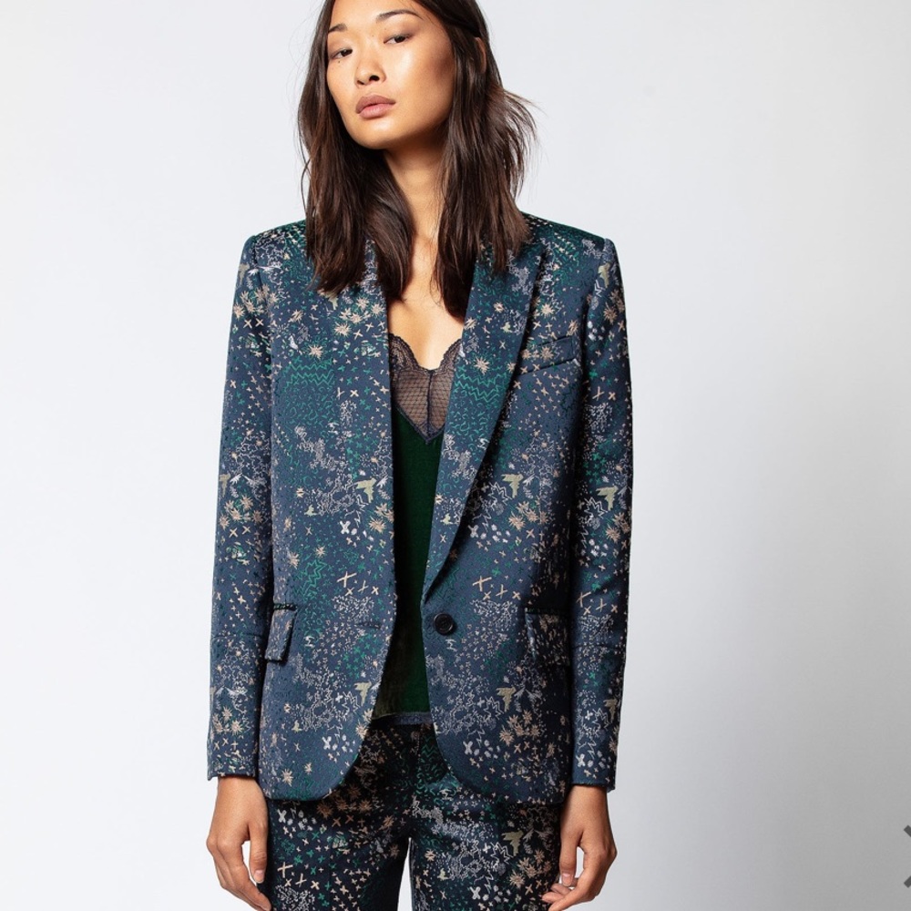 ZADIG & VOLTAIRE Viking Jax Glam Jacket